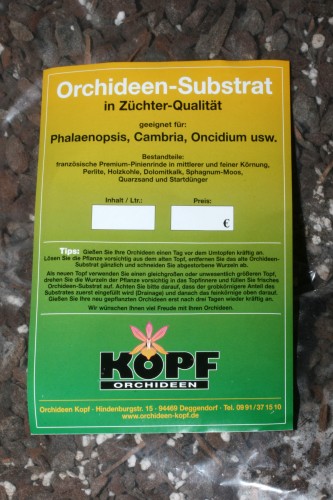 Orchideen-Substrat für Phalaenopsis... 10 Liter